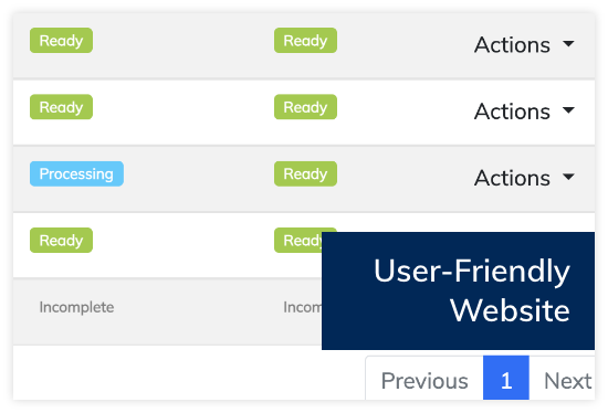 User Friendly Website